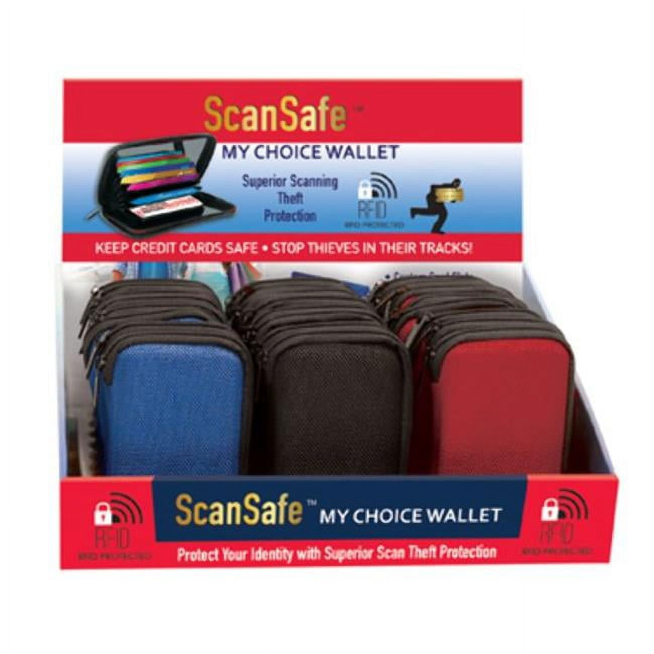 Scan Safe Credit Card Wallet - RFID Protection – GYFTZ