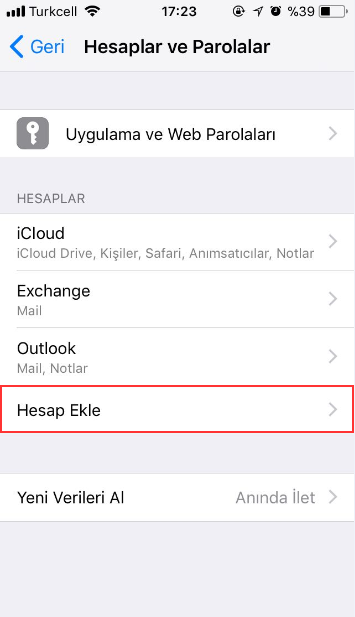 Office Outlook: Apple Mail (iPhone, iPad)