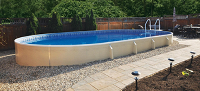 Does anyone know of any above ground pools that have a deep end?