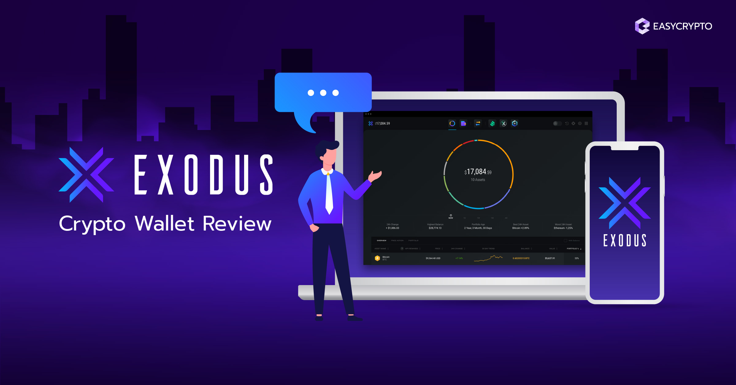 Exodus Wallet Review - Online Crypto Wallet