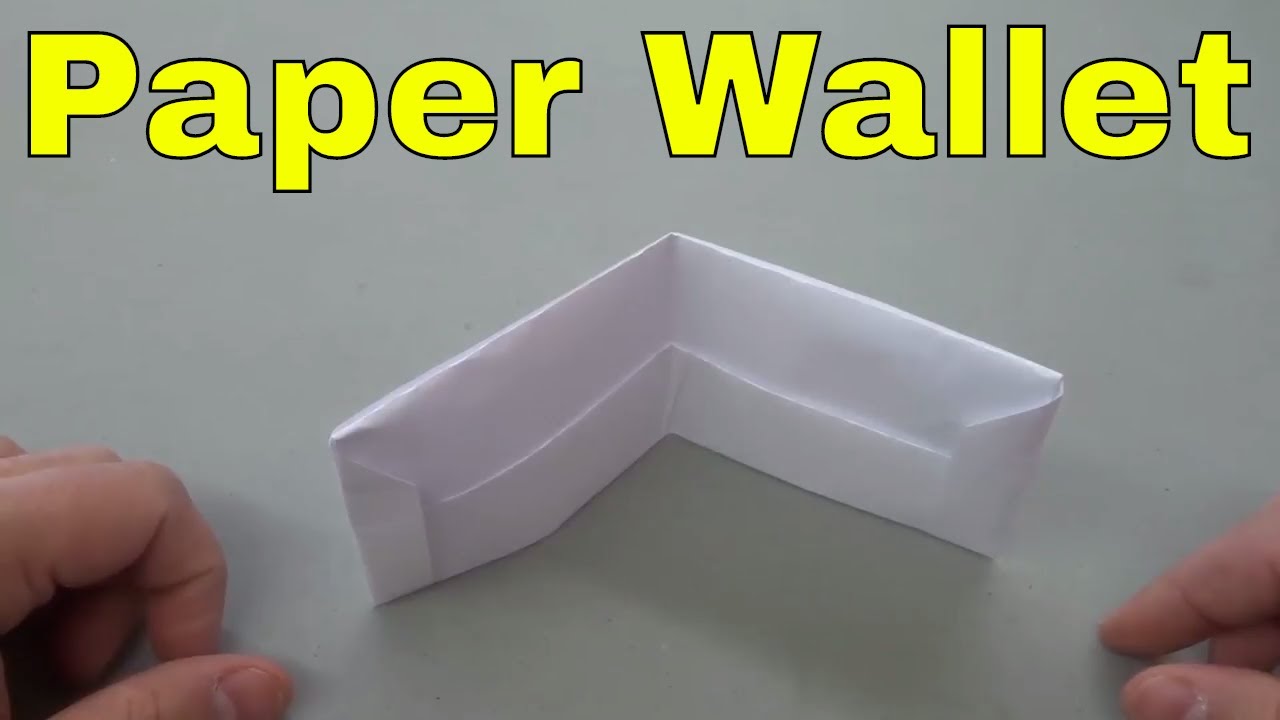 How to Make an Origami Wallet (with Pictures) - wikiHow