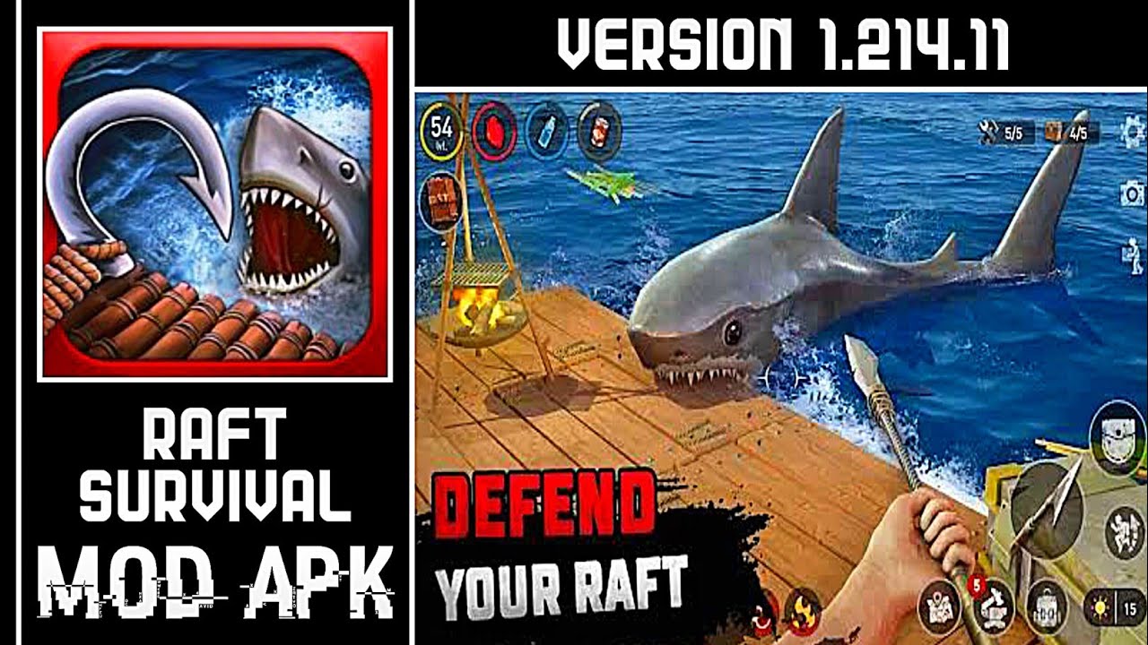 Raft Survival: Ocean Nomad MOD APK v (Free Crafting, Unlimited Coins) Download