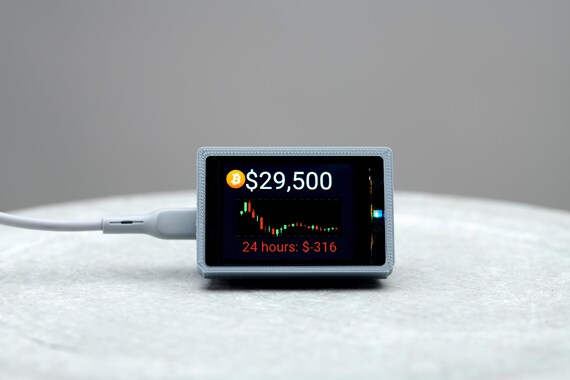 Bitcoin $ Price Tracker Using ESP32 & OLED Display