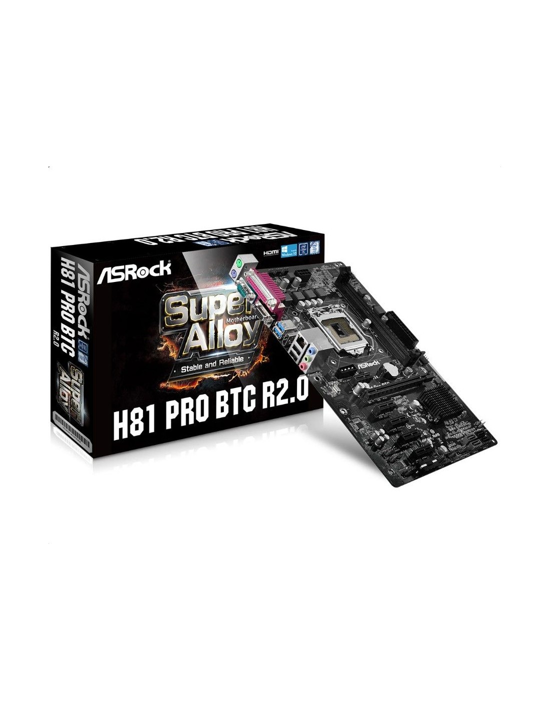 ASRock H81 PRO BTC R Intel LGA ATX Motherboard