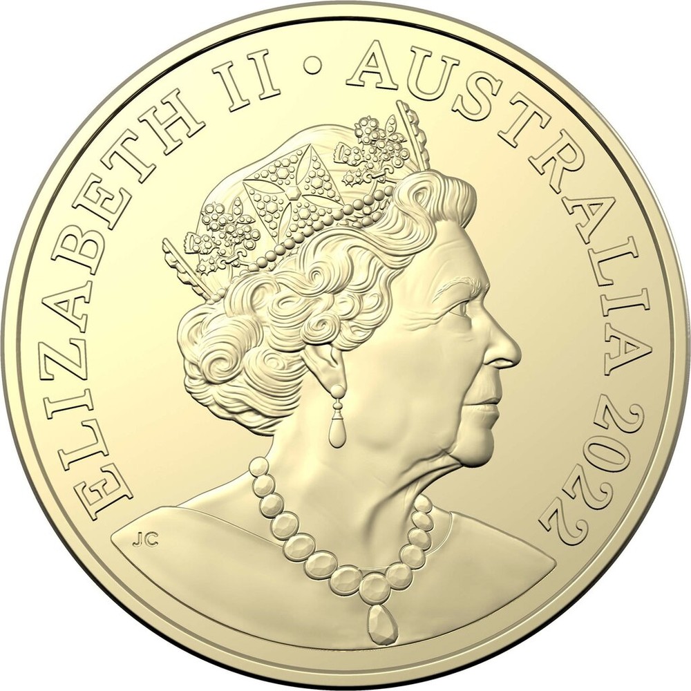 One Dollar F - Farmers, Coin from Australia - Online Coin Club