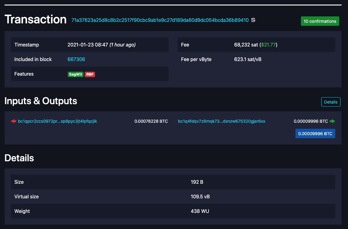 Bitcoin transaction unconfirmed for almost 2 weeks - Support and Troubleshooting - Umbrel Community