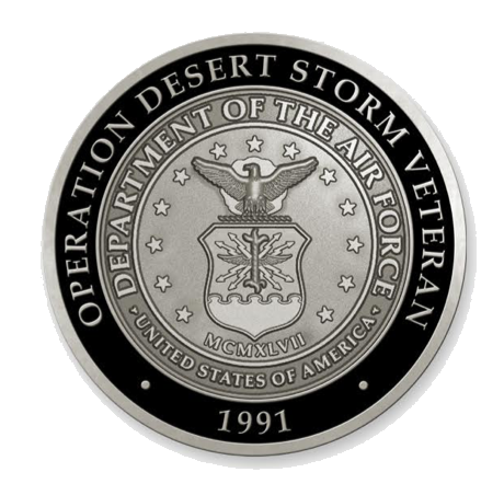 U.S. Air Force Operation Desert Storm Veteran Coin – National Desert Storm Memorial Association