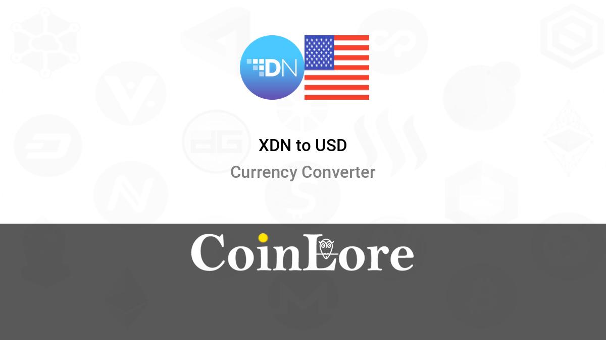 Convert BTC to XDN - Bitcoin to DigitalNote Converter | CoinCodex