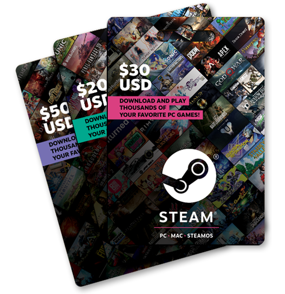 Steam Wallet Gift Cards/ E-Vouchers | 7-Eleven® Hong Kong