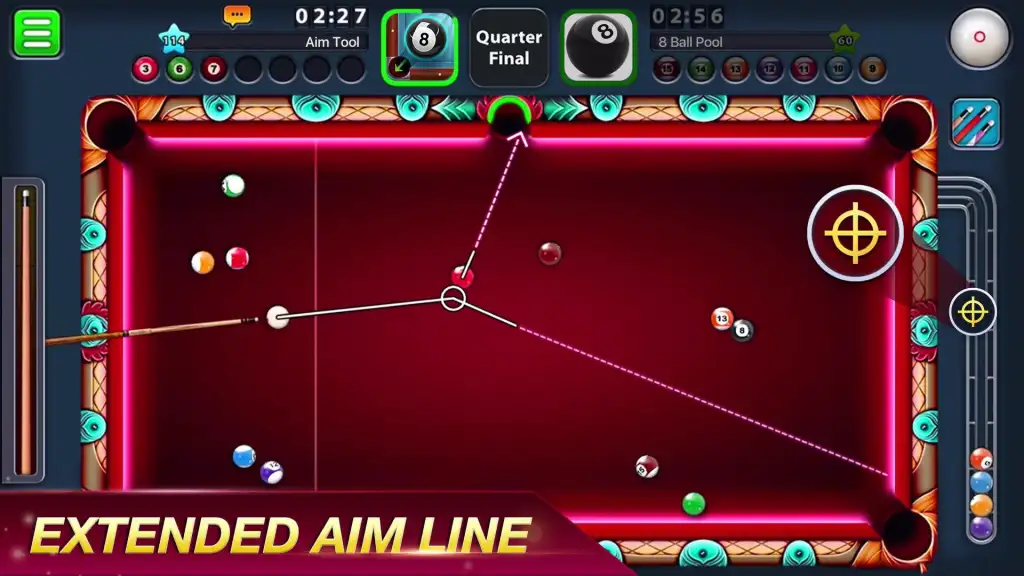 8 Ball Pool MOD APK (Anti Ban/long line) Android