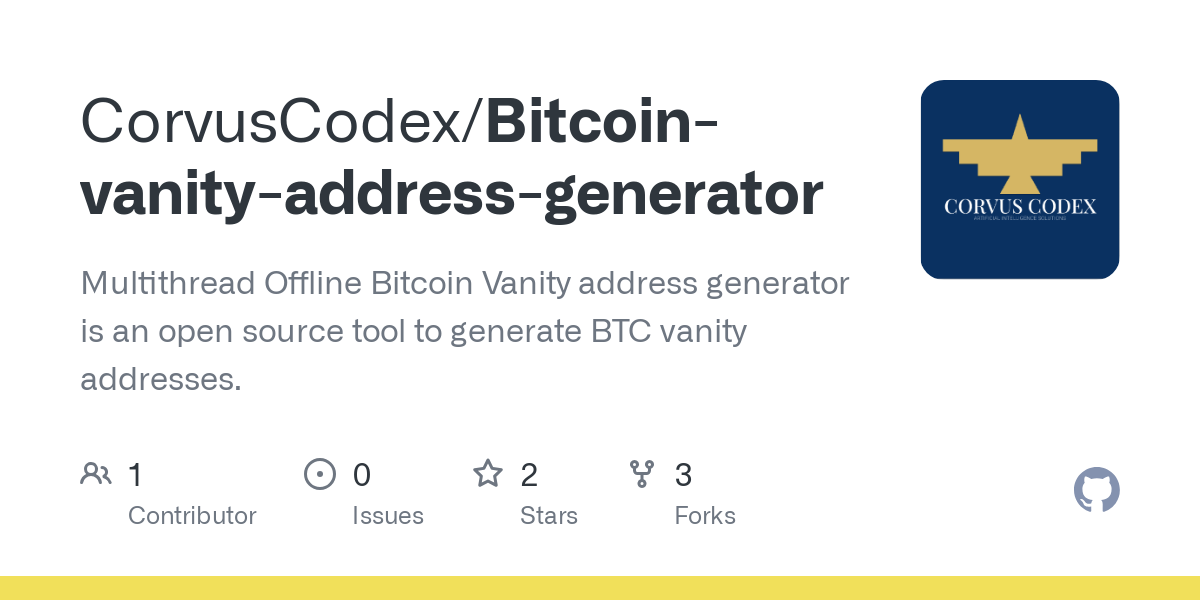 btc_vanity — Rust utility // cointime.fun