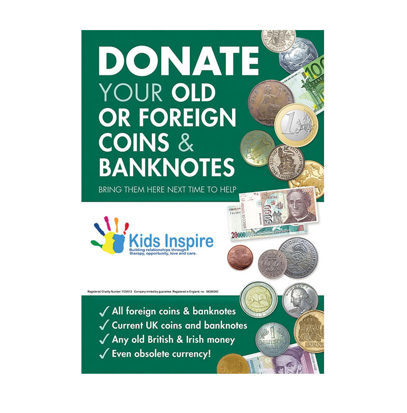 Coins for Charity - How to Change Foreign Currency - Cash4Coins