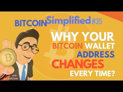 Bitcoin address changed - Why my wallet's BTC address keep changing?