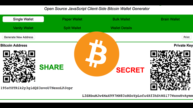 Bitcoin Address Generator - Blockchain Academy