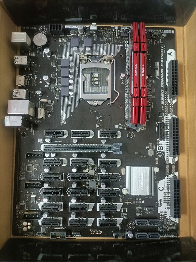 Asus Demos B Mining Expert motherboard with 19 pci-e-slots | guru3D Forums