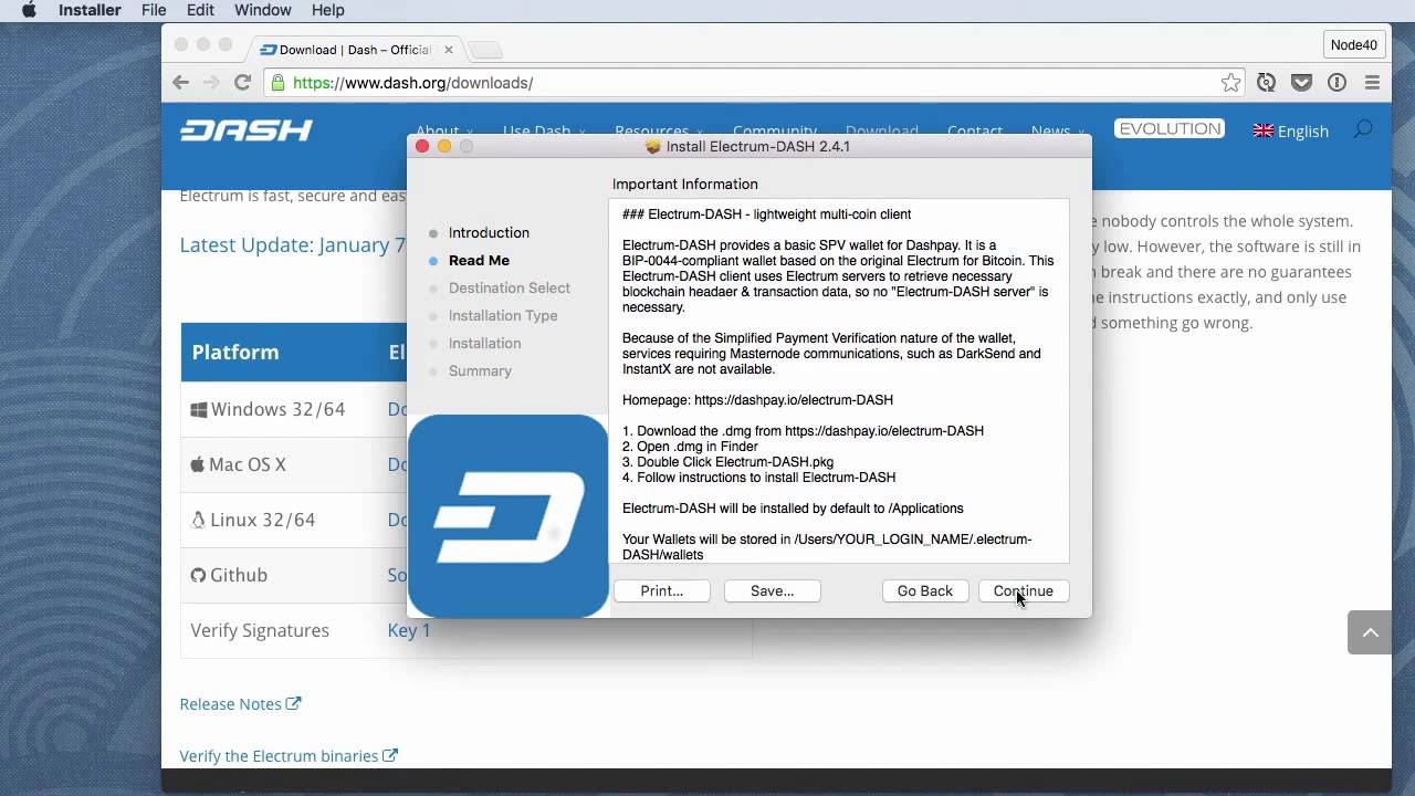 Bitcoin Core on Mac OS, with EPS, and Electrum Desktop Wallet – Bitcoin Guides