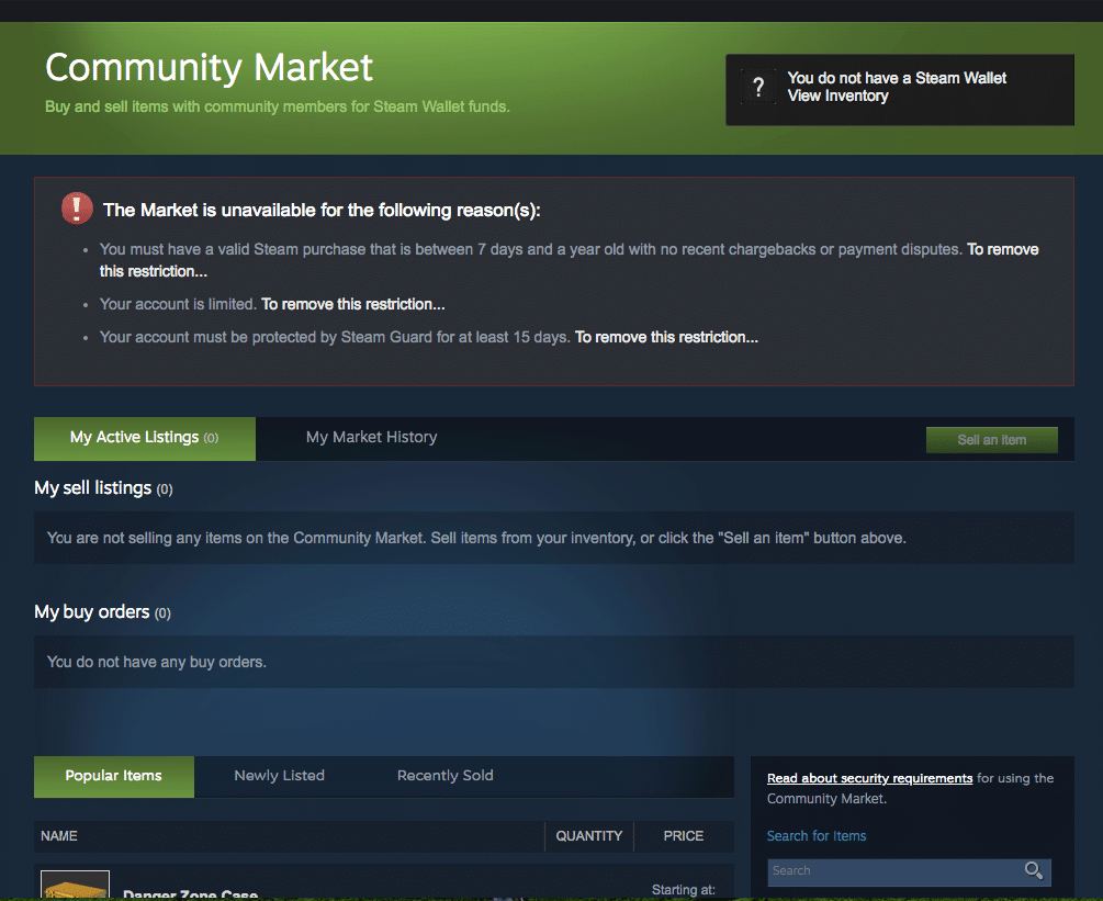 How to check when your steam trade hold is gone :: Help and Tips