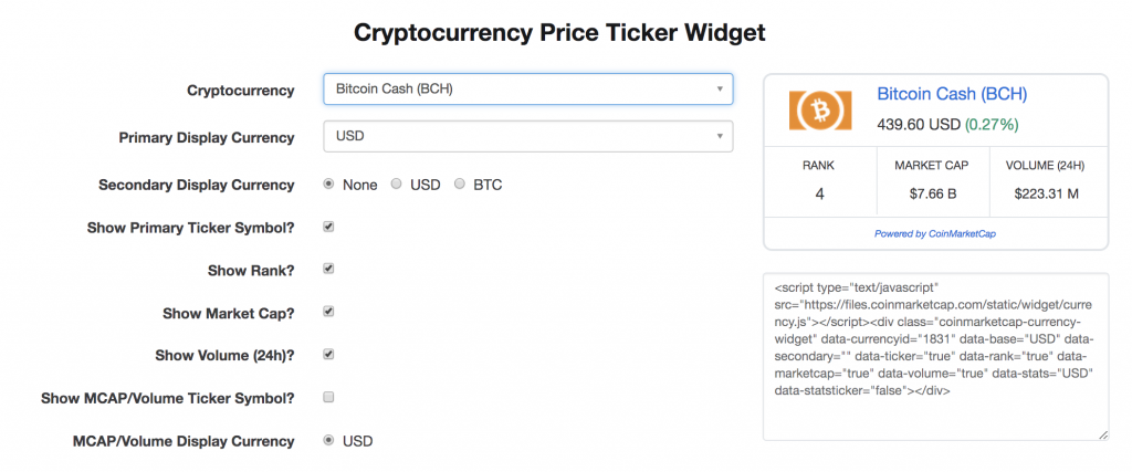How to add crypto widget to pages & posts? - Support - Themeco Forum