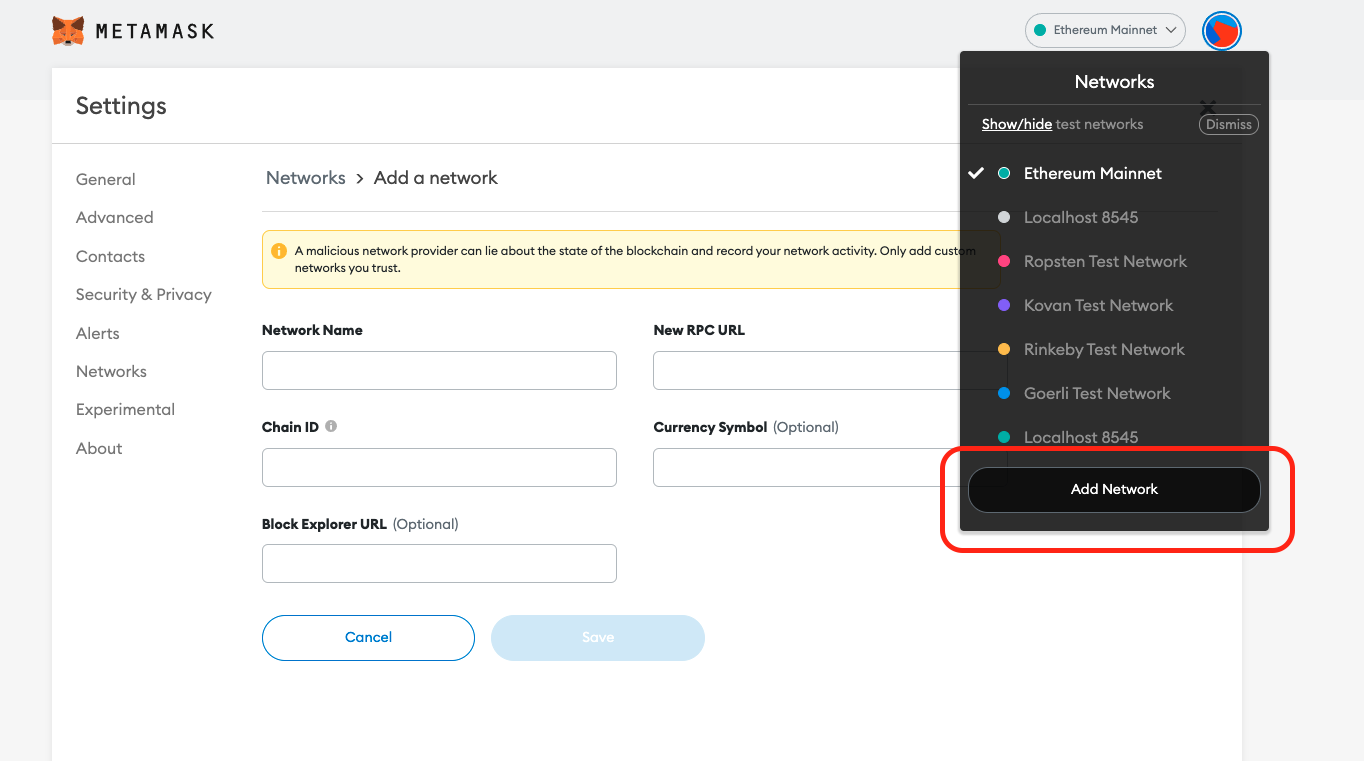 How to Add Core DAO Chain to Metamask Wallet? | CoinCarp