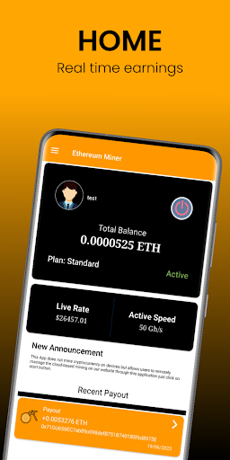 Ethereum Mining - ETH Miner for Android - Download | Bazaar