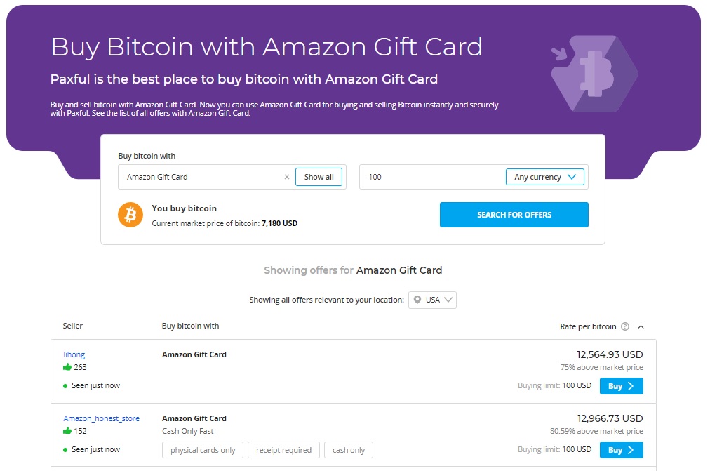 How to Buy Bitcoin Via Amazon Gift Card - Crypto Head