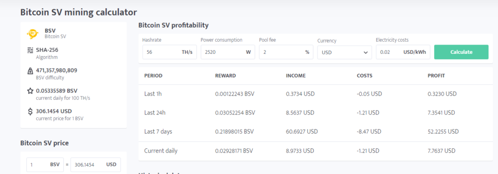 Crypto Coins Mining Profit Calculators - WhatToMine