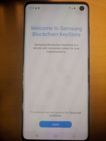 No Bitcoin (BTC) Support on Samsung Galaxy S10?