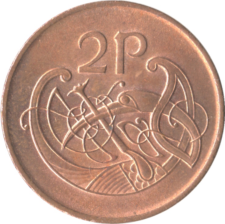 2 pence , Ireland - Coin value - cointime.fun