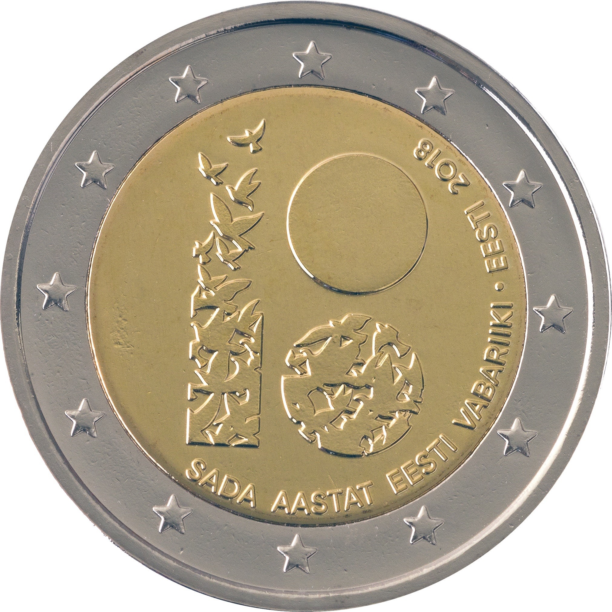 2 euro , Estonia - Coin value - cointime.fun