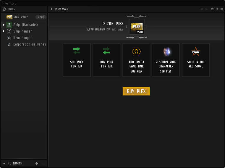 Buy EVE PLEX, Skill Injector - EVE Items / FunPay