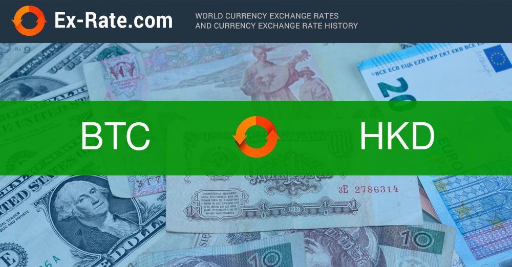 Convert Bitcoin to Hong Kong Dollar | BTC to HKD currency converter - Valuta EX