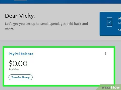 How do I add money to my PayPal balance from my bank? | PayPal GB