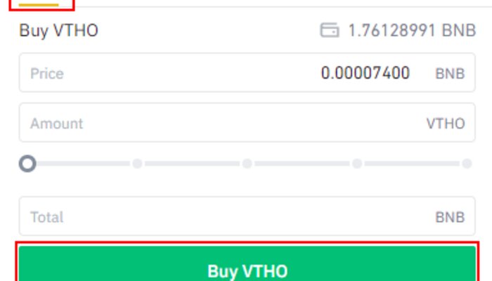 VTHOUSDT — VeThor Token to Tether Price Chart — TradingView