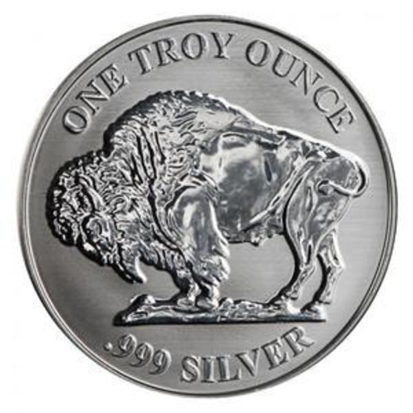 No date 1oz Silver Buffalo Replicas | SilverTowne Minted