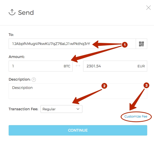 How to send bitcoins using Electrum – Bitcoin Electrum