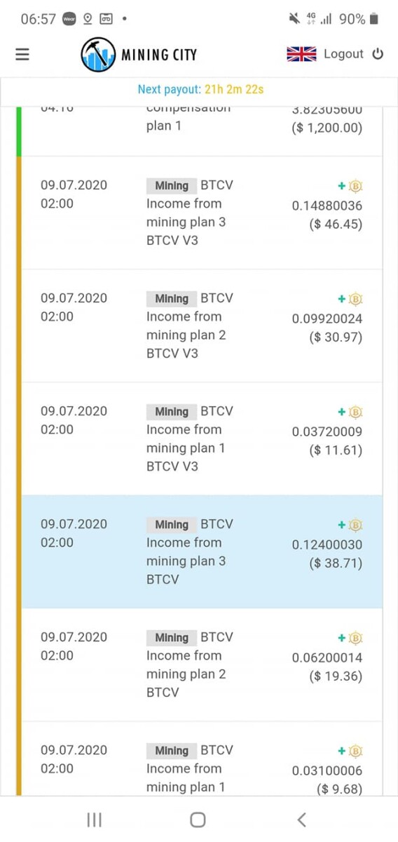 MiningCity Profit | User Login