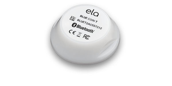 Bluetooth motion sensor - Blue COIN MOV - ELA Innovation