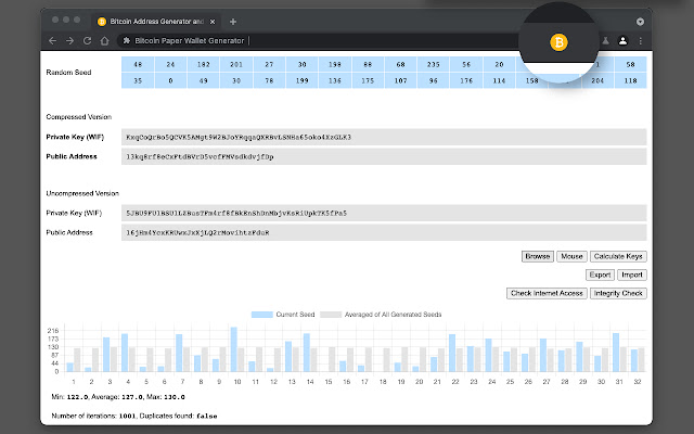 Bitcoin Vanity Address Generator