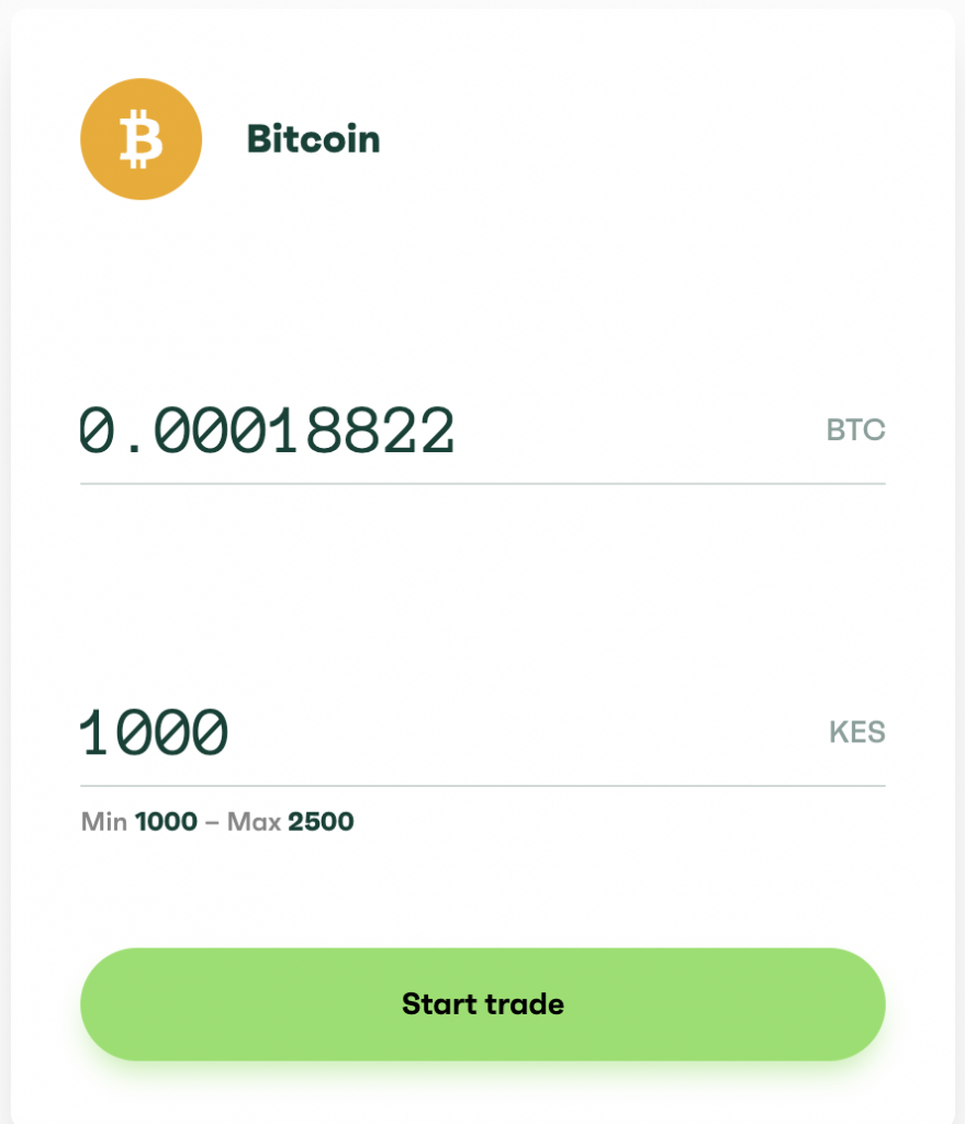 Buy Bitcoin with M-PESA