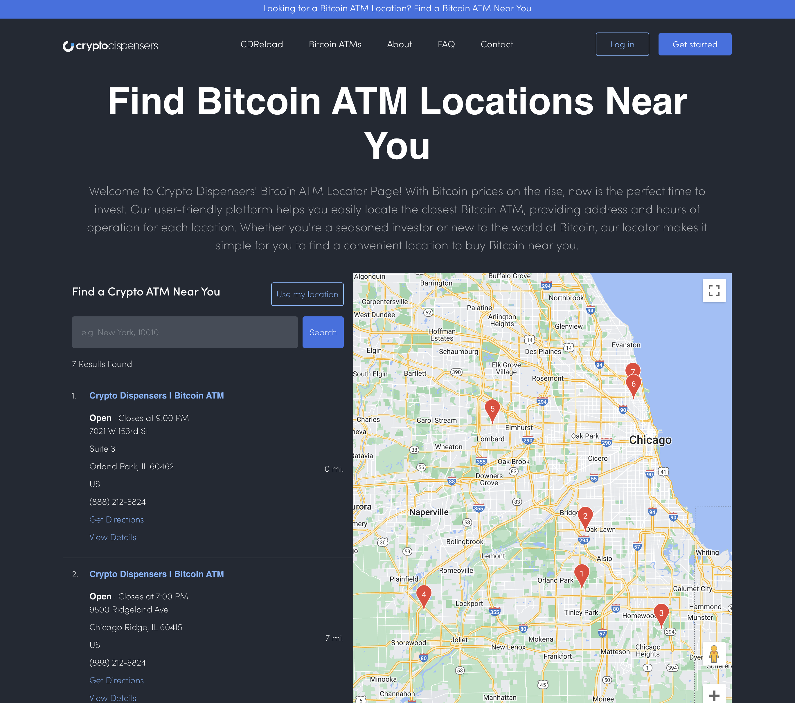 Bitcoin ATM Near Me Locator | National Bitcoin ATM