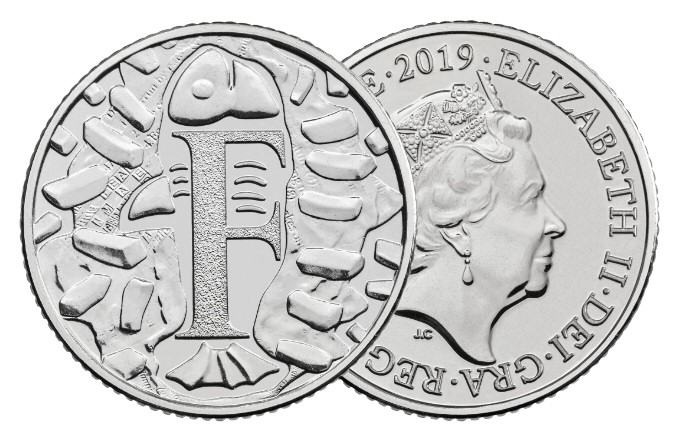 UK and A to Z 10p coin values