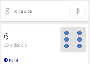 Google's Coin Flipper and Dice Roller | Dice roller, Promotional image, Flipper