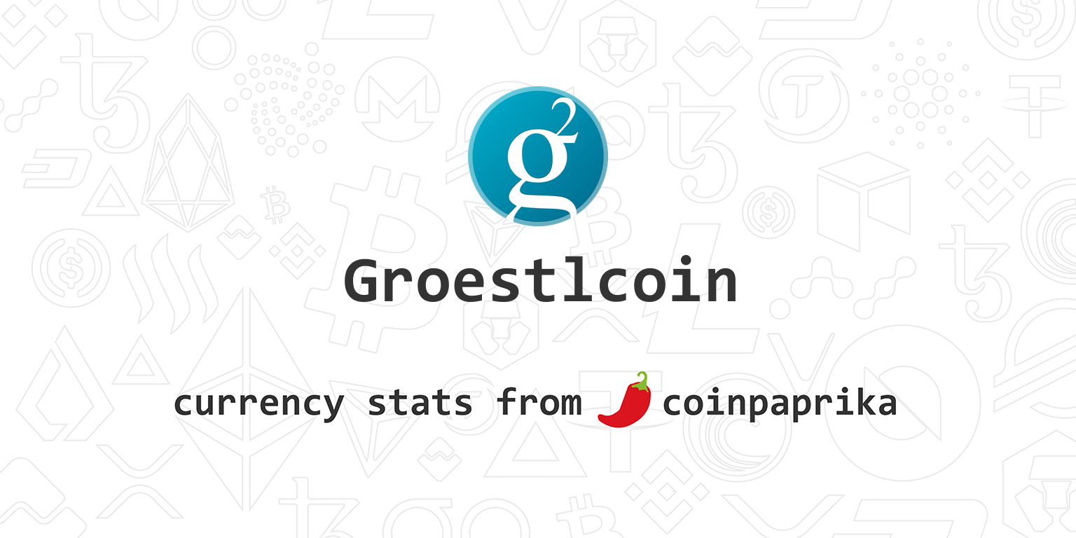 Groestlcoin price today, GRS to USD live price, marketcap and chart | CoinMarketCap