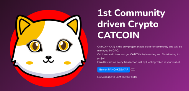 Where to Buy CAT (Catcoin BSC)? Exchanges and DEX for CAT Token | cointime.fun