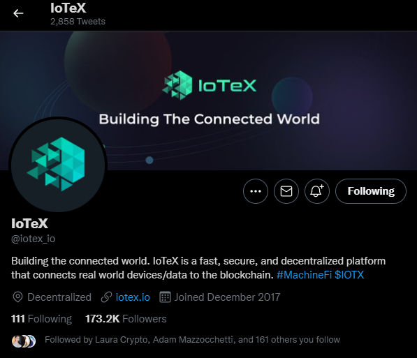 Top 6 IoTeX influencers to follow on Twitter – CoinRabbit