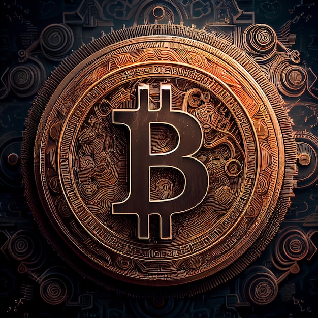 Bitcoin Wallpaper Stock Photos and Images - RF