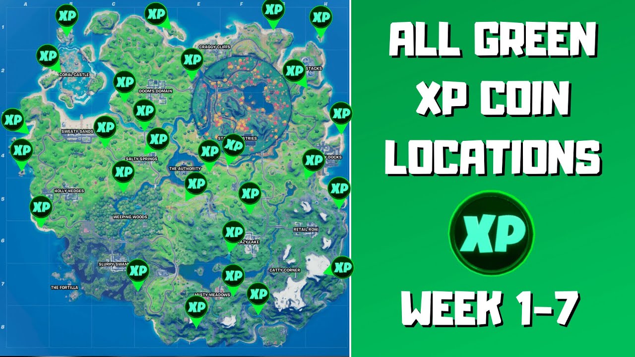 Fortnite Season 4 Week 7 XP Coins - Pro Game Guides