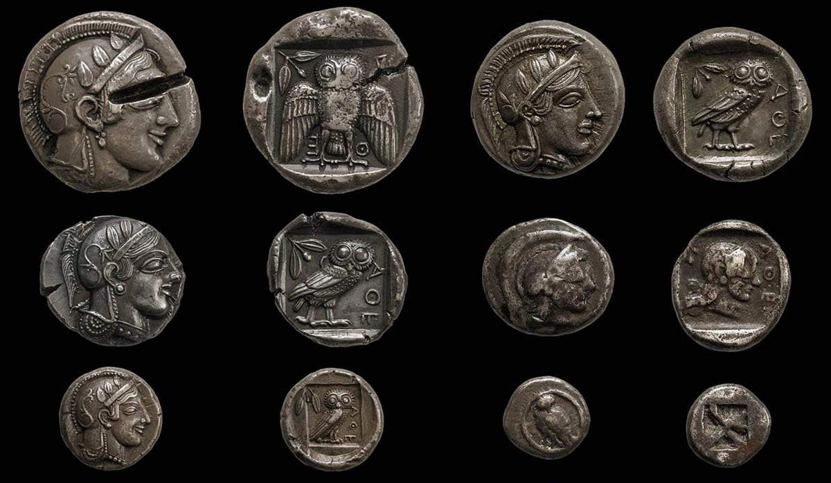 Athens Greek Coins