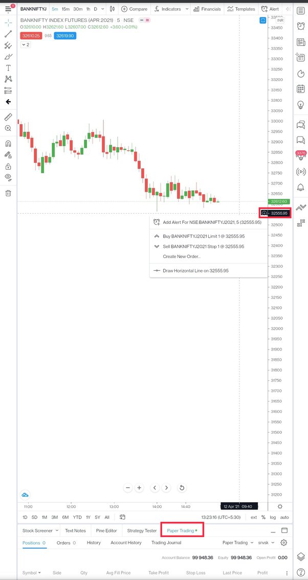 How do I connect/disconnect a Paper Trading account? — TradingView