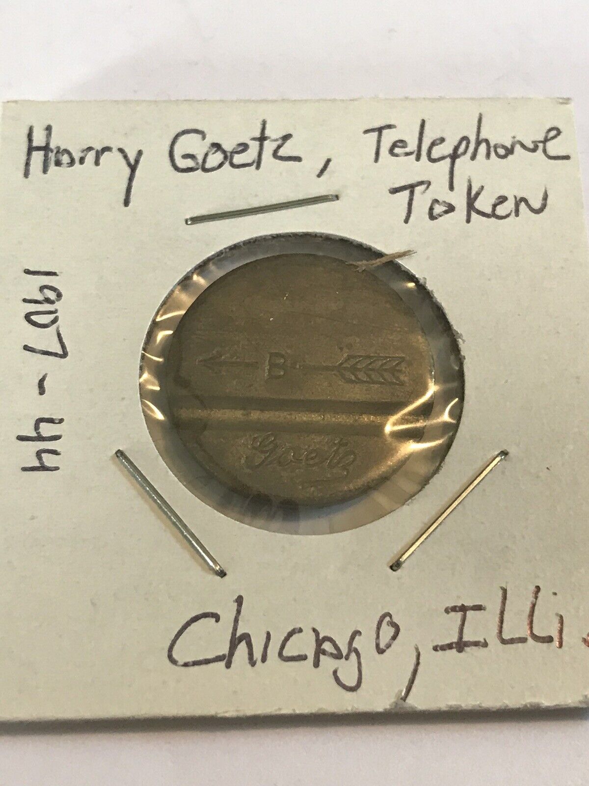 Y S & S Co Goetz T 20 Phone Token Chicago and 50 similar items